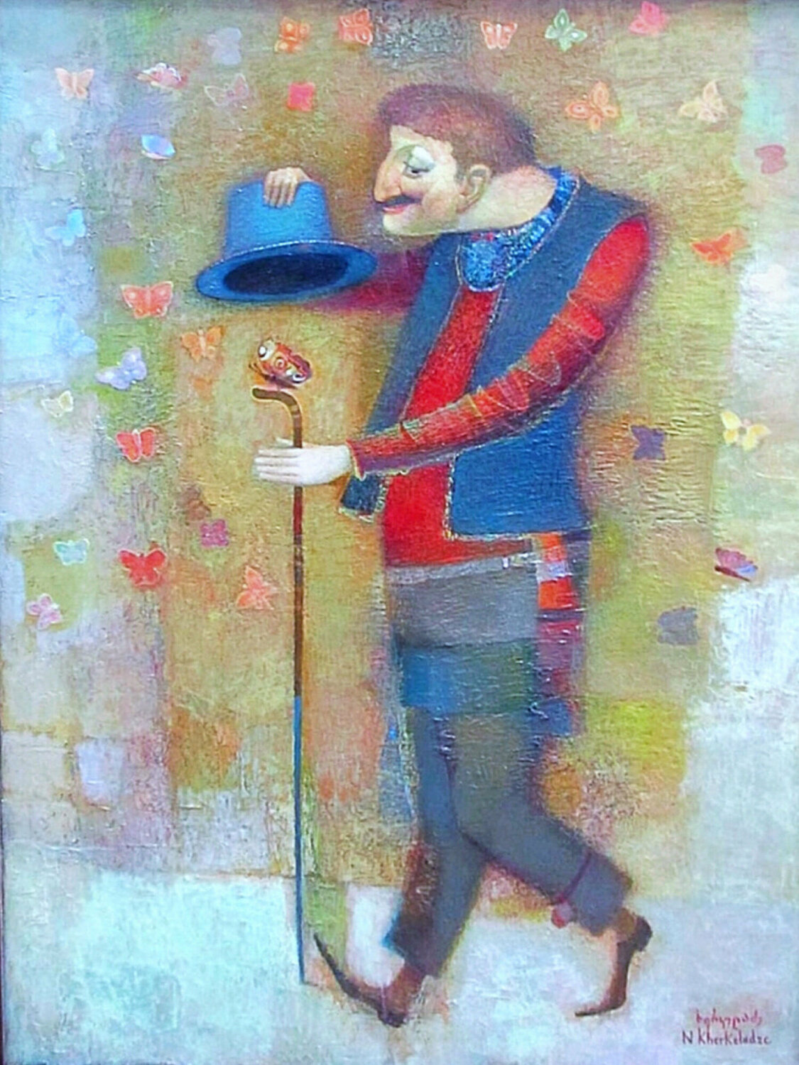 Картины эмзар хабулиани